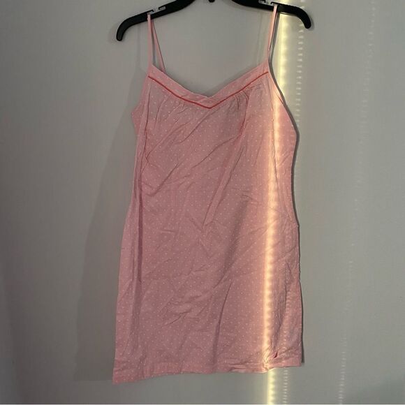 Nautica Women’s Banana Strap Pink Sleep Dress size S - Picture 1 of 3